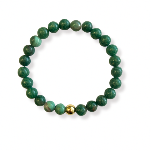 Premium Jade Bracelet Mens (8mm Beads)