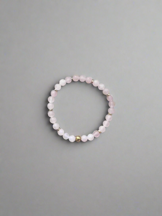 Premium Rose Quartz Women's (6mm Beads)