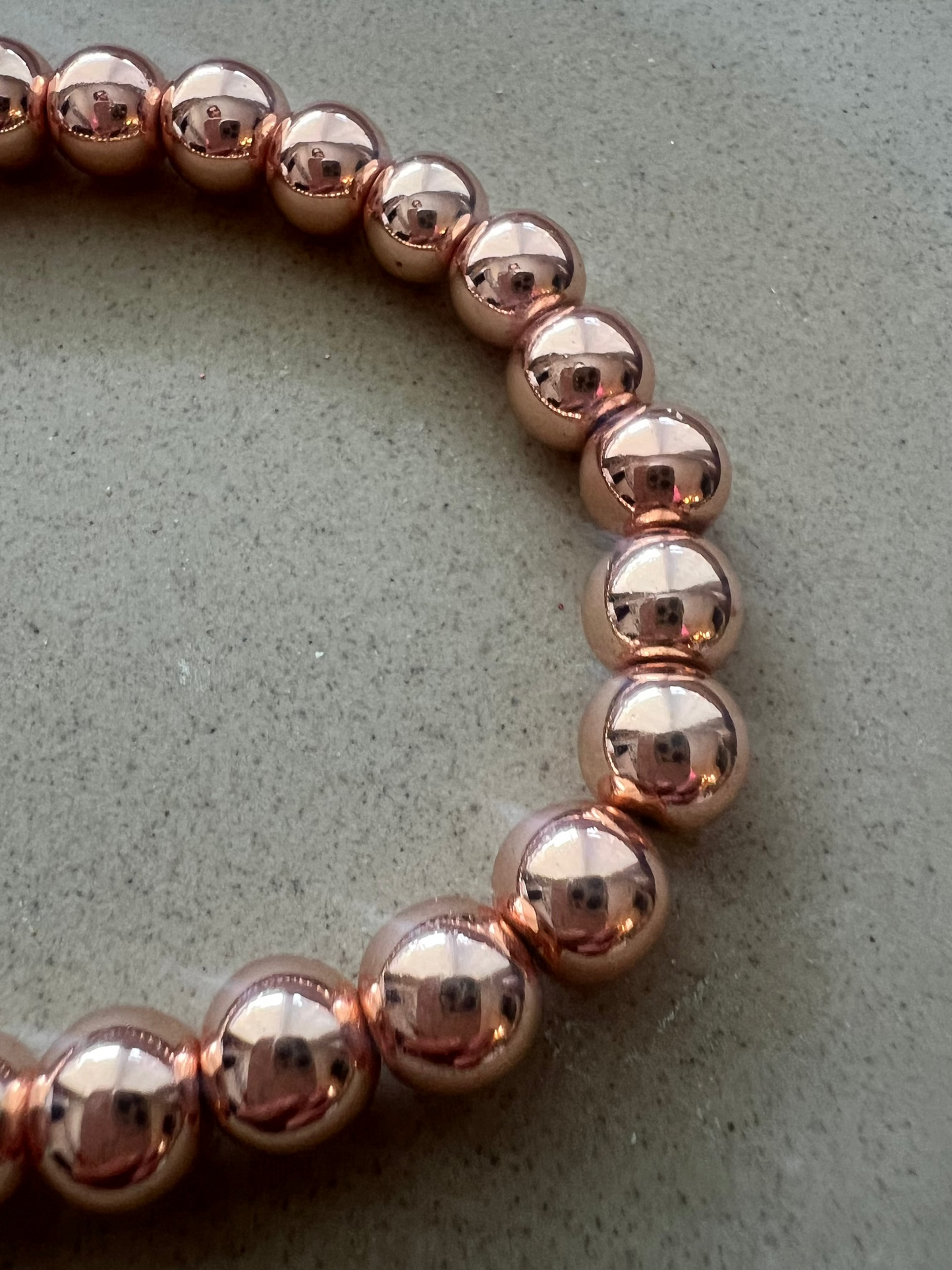 Premium Rose Gold Hematite Women's (8mm)